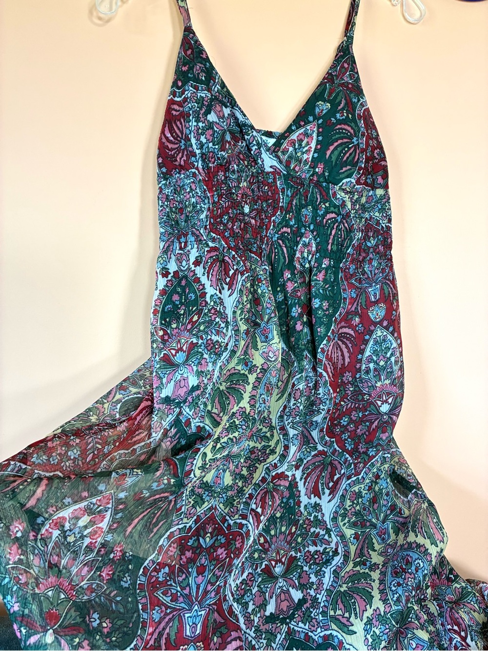 Derek Heart Boho Floral Maxi Dress - Picture 15 of 16